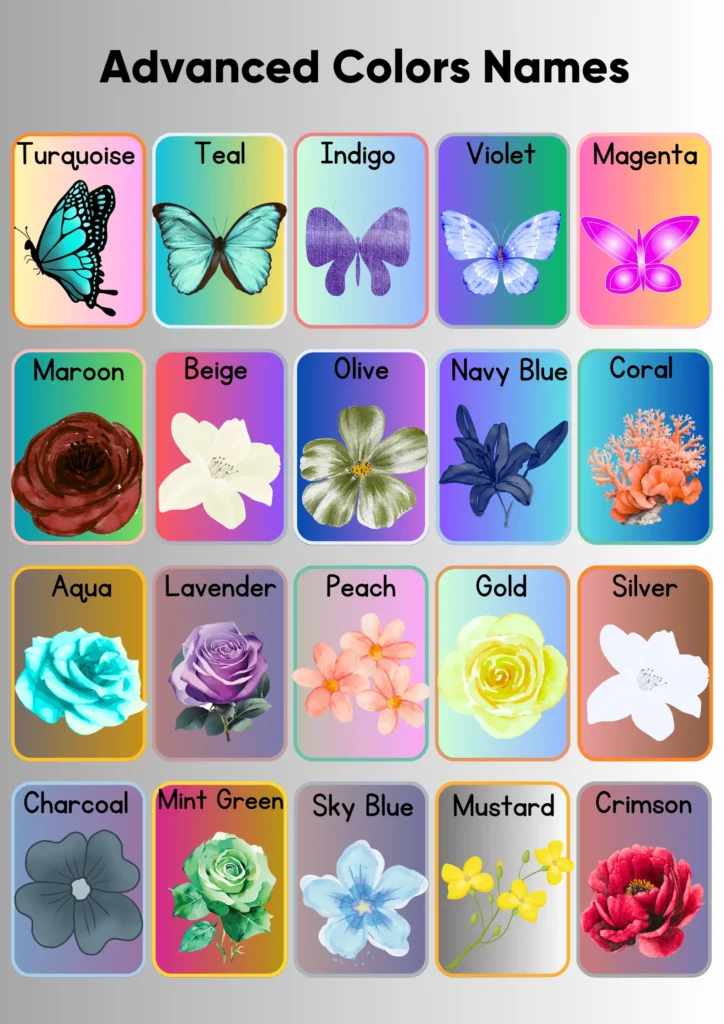 Advanced Colors Names