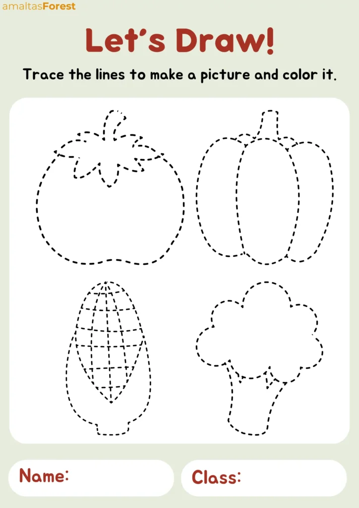 100 Vegetables Name in English & Hindi vegetables images for drawing