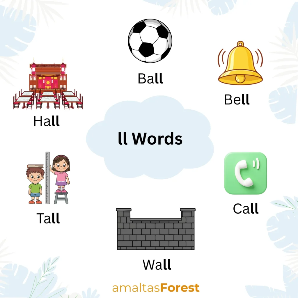 ll words with pictures