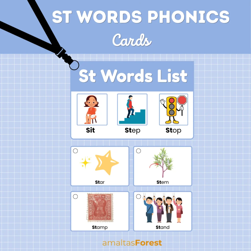 st words phonics