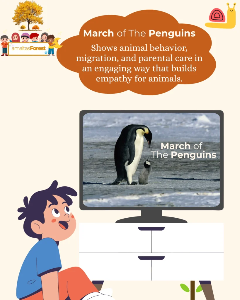 5 best documentaries for kids the march of penguins best documentaries for 12 years olds