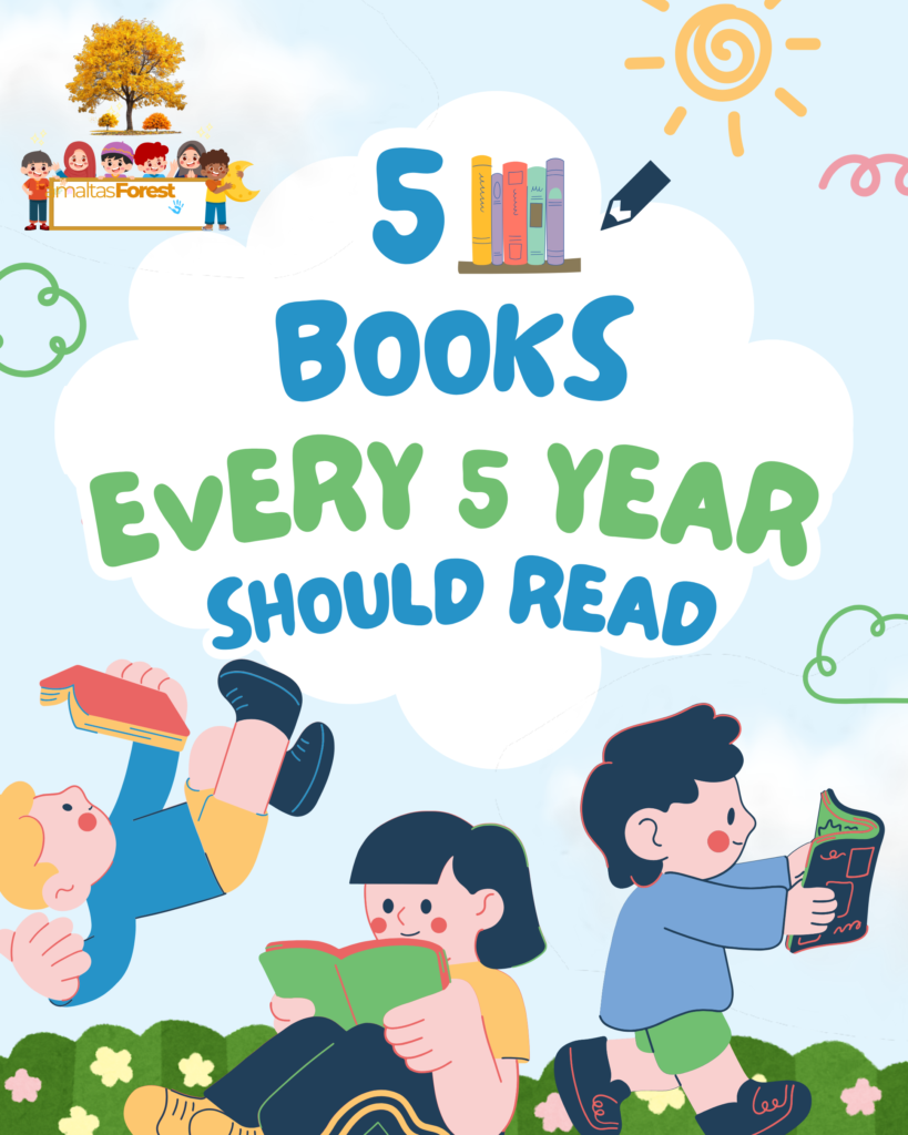 5 Best books for 5 year olds